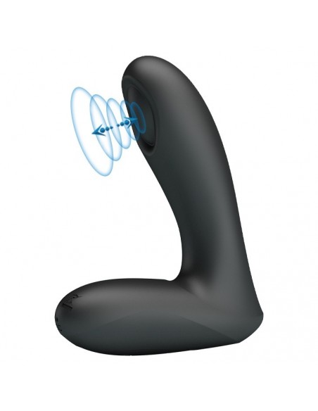 Stymulator Prostaty z Pulsacjami i Pilotem Archenemy USB Czarny - Masażery i stymulatory prostaty - 1