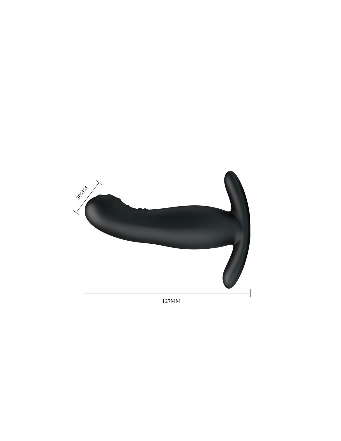 Masażer Prostaty USB z Pilotem 4 Tryby Łaskotek i 7 Funkcji Wibracji