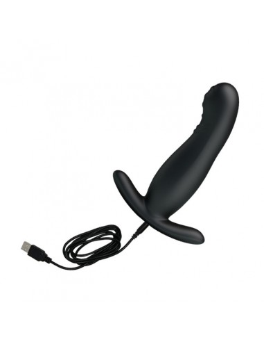 Masażer Prostaty USB z Pilotem 4 Tryby Łaskotek i 7 Funkcji Wibracji - Masażery i stymulatory prostaty - 8