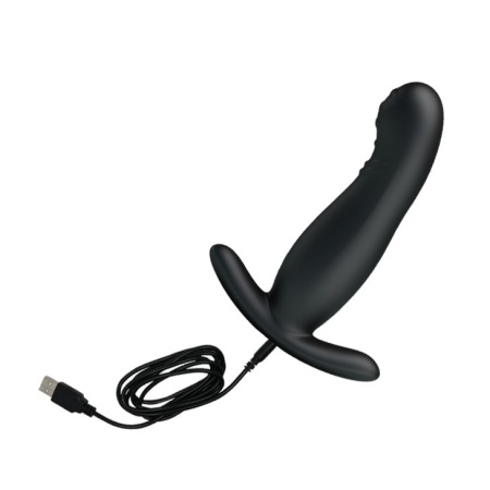 Masażer prostaty Eudora z 4 funkcjami łaskotania i 7 trybami wibracji, 12,7 cm - 7