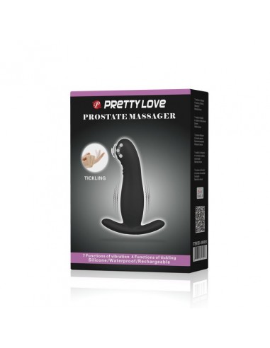 Masażer Prostaty USB z Pilotem 4 Tryby Łaskotek i 7 Funkcji Wibracji - Masażery i stymulatory prostaty - 10