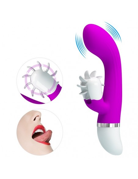 Wibrator króliczek SHEILA 12 Vibrations 3 rotations - Wibratory Króliczki - 1