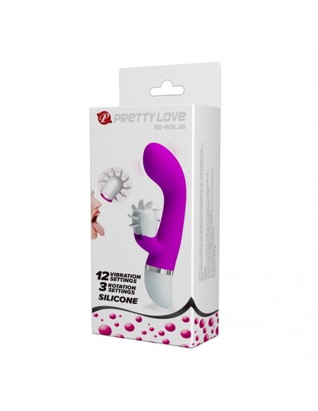 Wibrator króliczek SHEILA 12 Vibrations 3 rotations - Wibratory Króliczki - 9