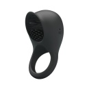 Wibrujący pierścień na penisa Ring Shaking II ze stymulatorem łechtaczki, 8×4×3 cm - 1