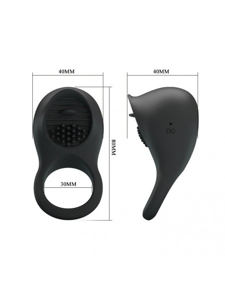 Pierścien erekcyjny wibrujący SHAKING II 12 Funkcji USB - Pierścienie erekcyjne wibrujące - 7