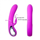 Wibrator ssąco-wibrujący Romance Massage - 12 funkcji ssania, 12 trybów wibracji, silikon medyczny, długość 20 cm - 3