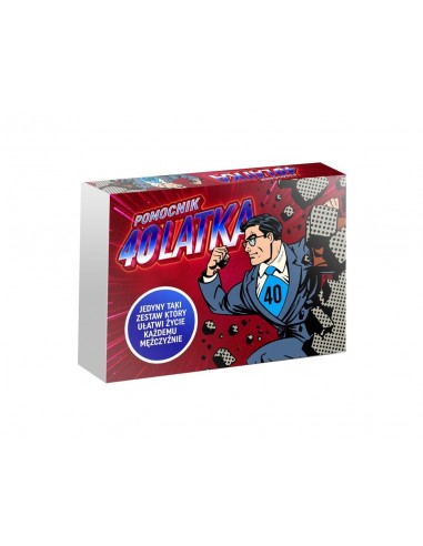 Pomocnik 40 Latka - Mydło w płynie - Śmieszne gadżety, prezenty - 1