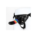 Dildo Z Uprzężą Colourful Love Strap On Solid Dildo - 2