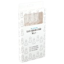 Glass Drinking Straw Willy x 4 - 1