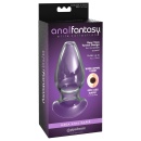 Korek analny z tunelem AFE Mega Anal Gaper – szklany, wydrążony, 12,2 cm - 1