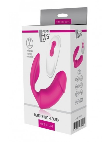 Podwójny stymulator VIBES OF LOVE REMOTE DUO PLEASER - Wibratory wielofunkcyjne - 3