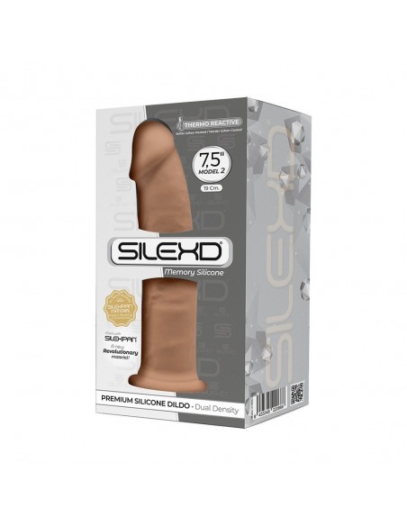 Realistyczne Dildo CYBERSKÓRA SD. Model 2 (7'5'') ZM01 Caramel BOX - Dilda z cyberskóry - 2