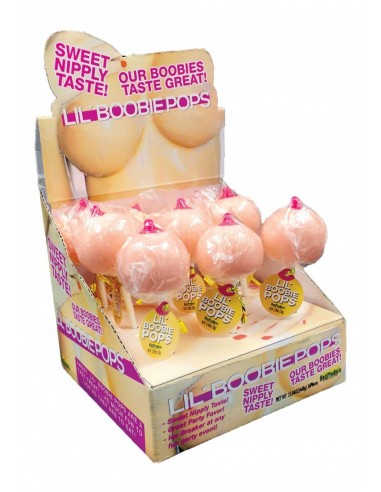 Lizak- Boobie Pops - Śmieszne gadżety, prezenty - 1
