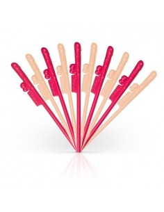 Słomki w kształcie penisa Easy Toys Penis Straws - Wieczór panieński - 1