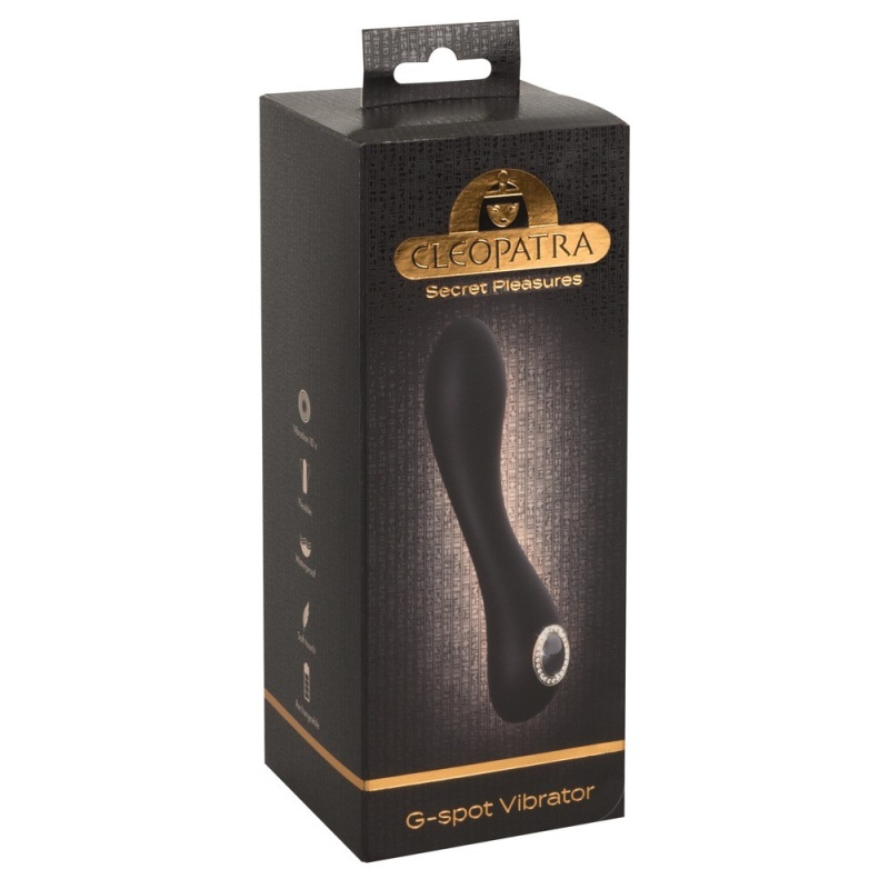 Wibrator punktu G Cleopatra – zakrzywiony, 10 trybów wibracji, 19,7 cm - 2
