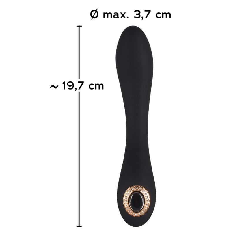 Wibrator punktu G Cleopatra – zakrzywiony, 10 trybów wibracji, 19,7 cm - 4