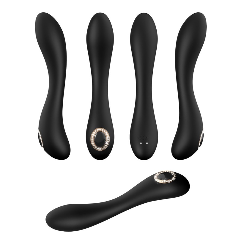 Wibrator punktu G Cleopatra – zakrzywiony, 10 trybów wibracji, 19,7 cm - 9