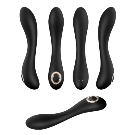 Wibrator punktu G Cleopatra – zakrzywiony, 10 trybów wibracji, 19,7 cm - 9