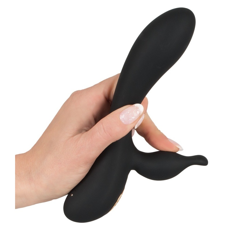 Wibrator króliczek Cleopatra Rabbit Vibrator – 2 silniki, 10 trybów, punkt G i łechtaczka, 19,7 cm - 10