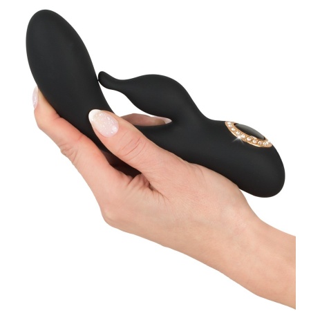 Wibrator króliczek Cleopatra Rabbit Vibrator – 2 silniki, 10 trybów, punkt G i łechtaczka, 19,7 cm - 11