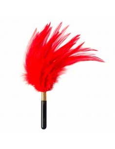 Piórko do łaskotania Tickler Burlesque Plume Red - Piórka do łaskotania - 1