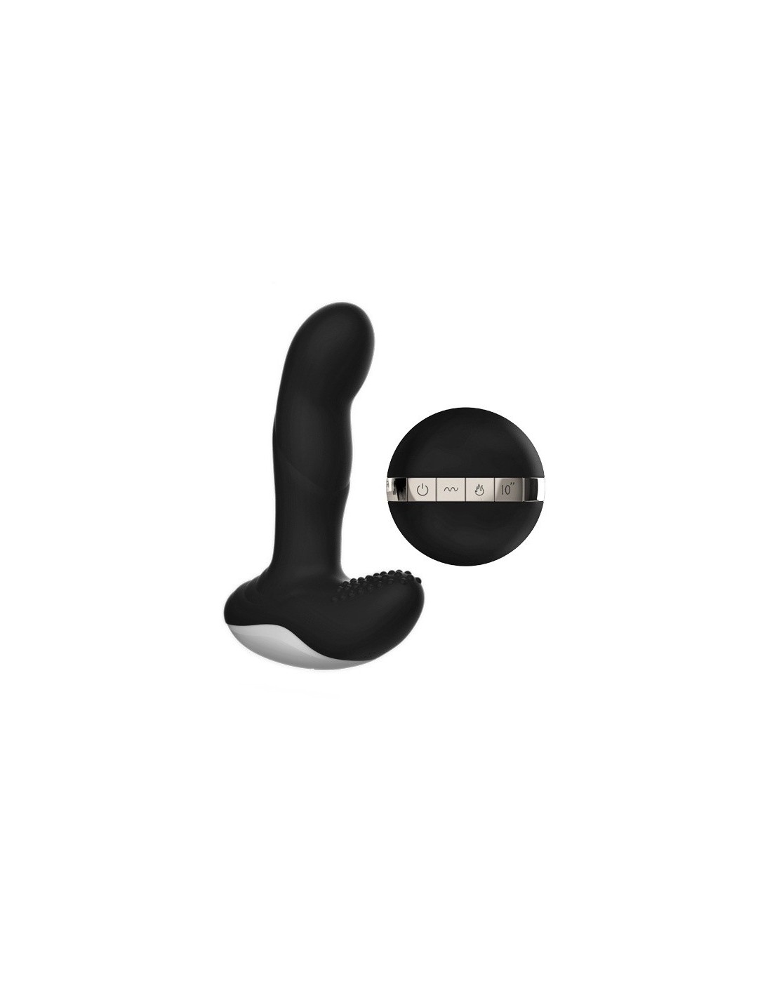 Masażer prostaty USB z Pilotem - 7 Funkcji Pulsacje Grzanie