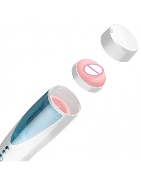 Masturbator Z Wibracjami Rotating And Flashing Masturbation Usb 10+10 Function / Talk Mode - Masturbatory i Sztuczne pochwy - 3