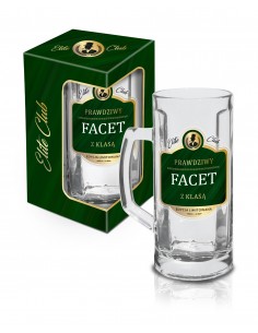Elite Club - kufel 500 ml - Prawdziwy facet - Śmieszne gadżety, prezenty - 1