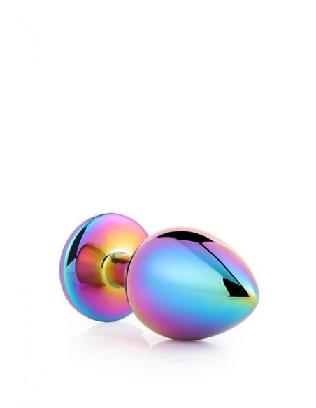 Zatyczka analna GLEAMING LOVE MULTICOLOUR PLUG SMALL - Korki analne stalowe - 3