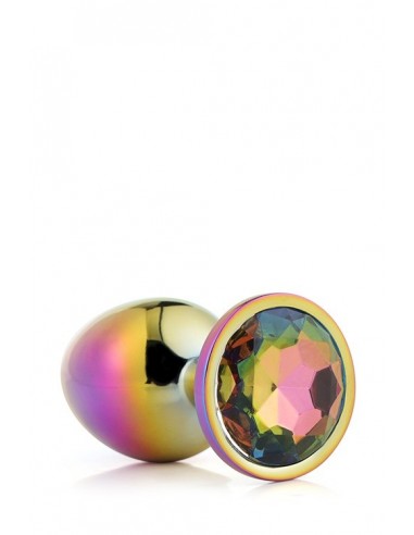 Zatyczka analna GLEAMING LOVE MULTICOLOUR PLUG MEDIUM - Korki analne stalowe - 2