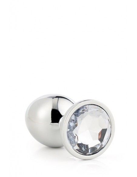 Zatyczka analna GLEAMING LOVE SILVER PLUG SMALL - Korki analne stalowe - 3