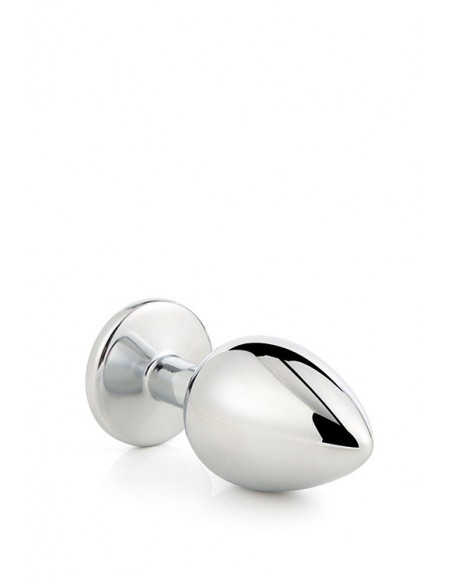 Zatyczka analna GLEAMING LOVE SILVER PLUG SMALL - Korki analne stalowe - 4