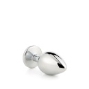 Zatyczka analna GLEAMING LOVE SILVER PLUG SMALL - 4