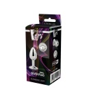 Zatyczka analna GLEAMING LOVE SILVER PLUG SMALL - 5
