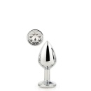 Zatyczka analna GLEAMING LOVE SILVER PLUG SMALL - 6