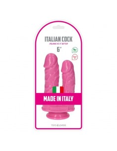 Podwójne dildo Caino e Abele Pink - Dilda podwójne - 1 2