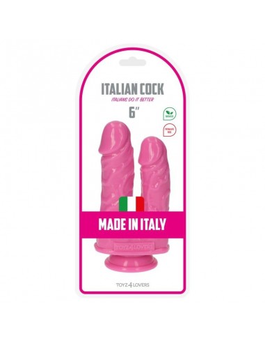 Podwójne dildo Caino e Abele Pink - Dilda podwójne - 2