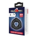 Super Soft Ring Silicone Triangle - elastyczny pierścień na penisa, 5x5x1,3 cm - 2