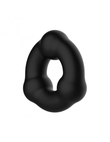 Pierścień na Penisa Super Miękki Silikon TRIANGLE - Pierścienie erekcyjne niewibrujące - 3