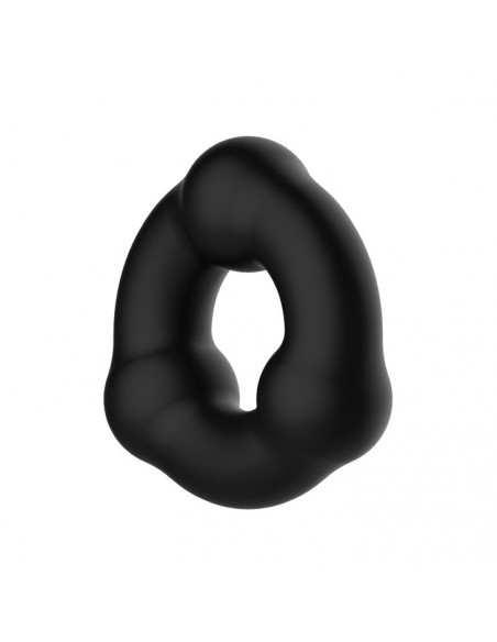 Pierścień na Penisa Super Miękki Silikon TRIANGLE - Pierścienie erekcyjne niewibrujące - 3