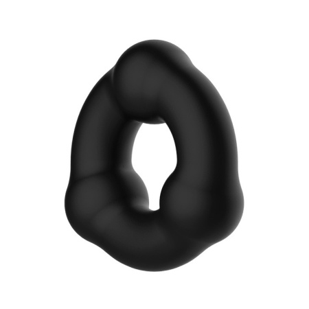 Super Soft Ring Silicone Triangle - elastyczny pierścień na penisa, 5x5x1,3 cm - 3