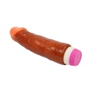 Wibrator dildo Waves of Pleasure Fantasy Vibes z pokrętłem, 21,5 cm - 4