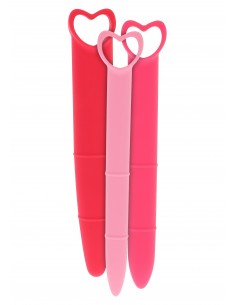 Zestaw długich zatyczek analnych Silicone vaginal dilators - Dilda analne - 1