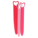 Dilatory waginalne silikonowe 3pcs Pink – średnice 1,9–3,2 cm - 1