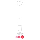 Dilatory waginalne silikonowe 3pcs Pink – średnice 1,9–3,2 cm - 9