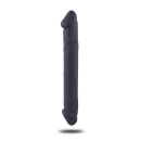 Podwójne dildo Double Joy 23 cm silikonowe czarne - 1