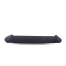 Podwójne dildo Double Joy 23 cm silikonowe czarne - 4
