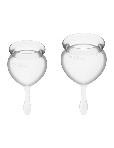 Tampony - Feel Good Menstrual Cup (transparent) - nie na sklep - 2