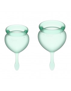 Tampony - Feel Good Menstrual Cup (light green) - nie na sklep - 1 2