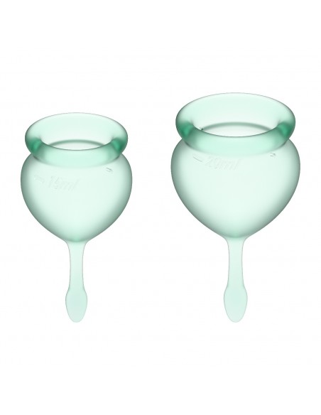 Tampony - Feel Good Menstrual Cup (light green) - nie na sklep - 2